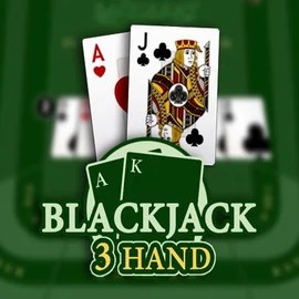 Blackjack 3H (Habanero) slot visual from Habanero available on rocket-play-casino.net