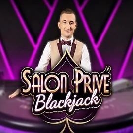 Blackjack Salon Privé logo by Ezugi Rocketplay casino