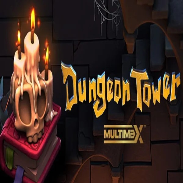 Dungeon Tower logo by Peter & Sons Rocketplay casino