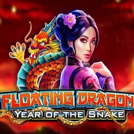 Floating Dragon Year of the Snake by Pragmatic Play, showcased at rocket-play-casino.net – game logo
