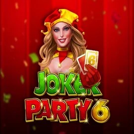 Joker Party 6 game by Greentube – logo hosted on Rocketplay casino