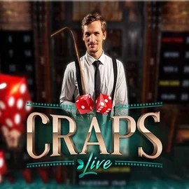 Live Craps casino game by Evolution – featured logo at Rocketplay casino