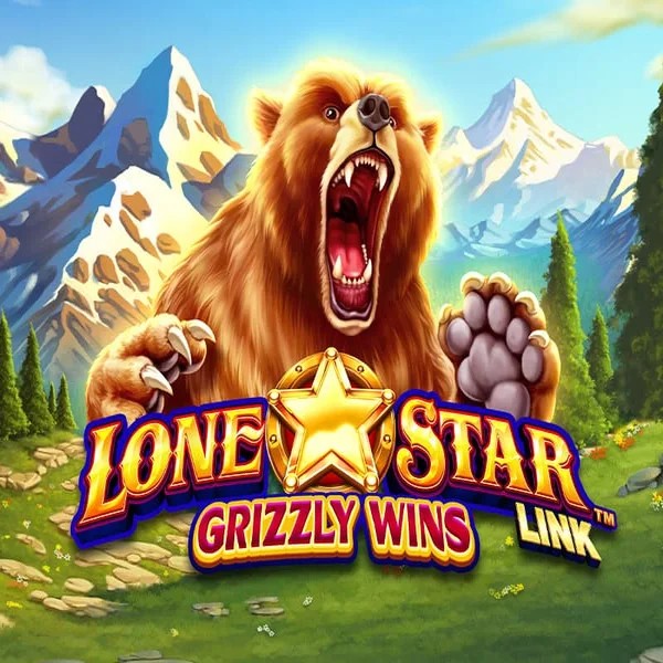 Official Slots logo: Lone Star Link Grizzly Wins by Greentube at Rocketplay casino