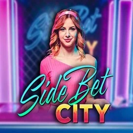 Live Casino logo of Side Bet City from Evolution at Rocketplay casino