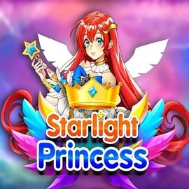 Starlight Princess logo by Pragmatic Play at Rocketplay casino